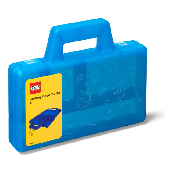 Lego Sorting Box Caja Organizador Clasificador 4087 Cantidad De Piezas 1 Versión Del Personaje Blue
