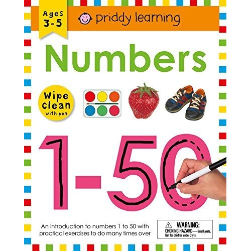 Libro Wipe Clean Workbook: Numbers 1-50