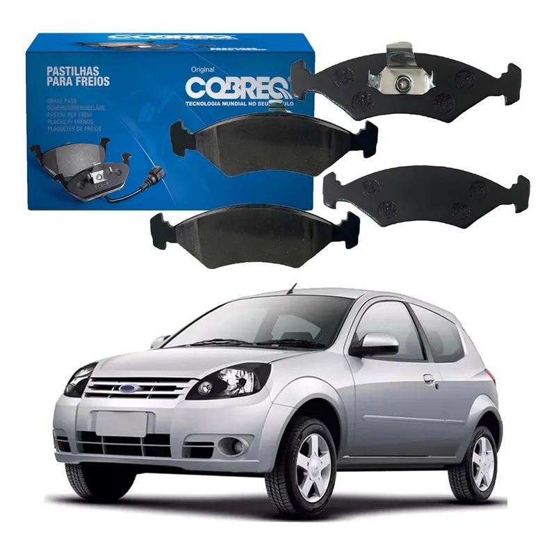 Pastilha Freio Dianteira Ford Ka 1.6 2007 A 2011