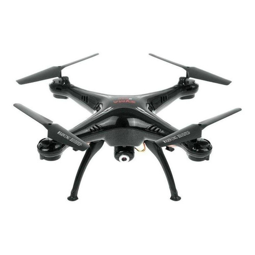 Drone Syma X5SW con cámara HD black 2.4GHz 1 batería