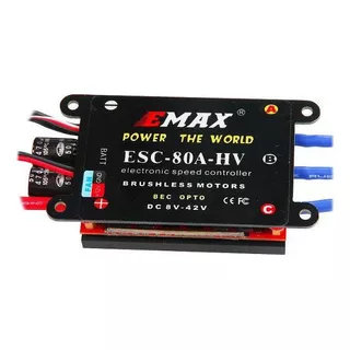 Esc 80a Hv Controlador De Velocidade Heli