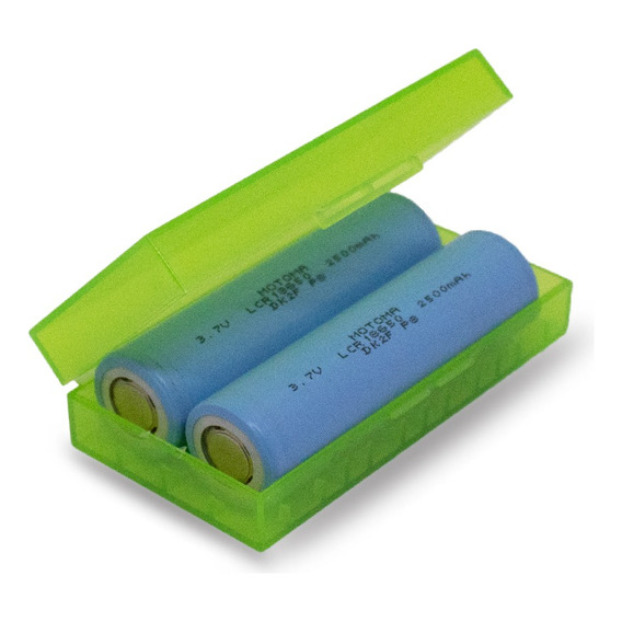 Pila Recargable 18650 Motoma 2500mah Alta Desc Caja X 2 Unid