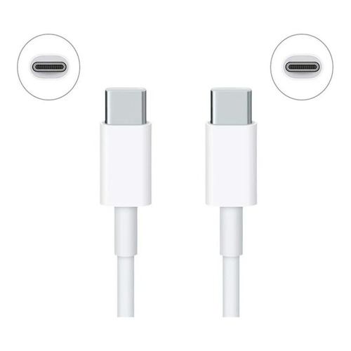 Cable Xiaomi Mi Usb Type-c To Type-c 150cm Color Blanco