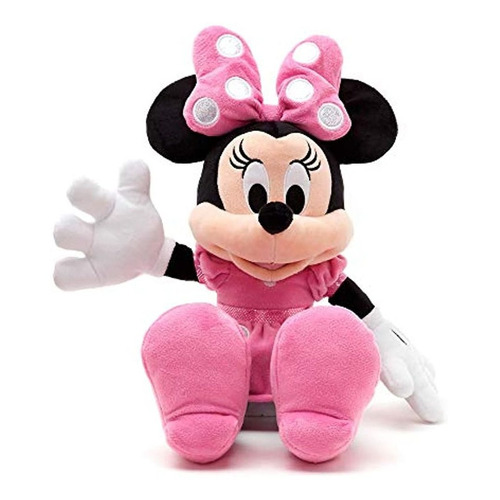 Peluche De Minnie Mouse De Disney - Rosa - Mediano - 18 PuLG