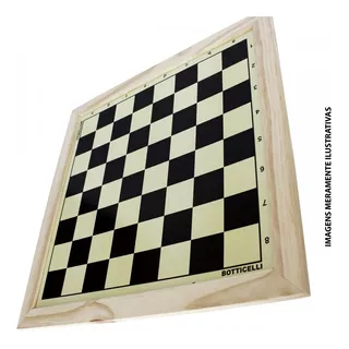 Tabuleiro Oficial Para Xadrez (3x3) - Botticelli