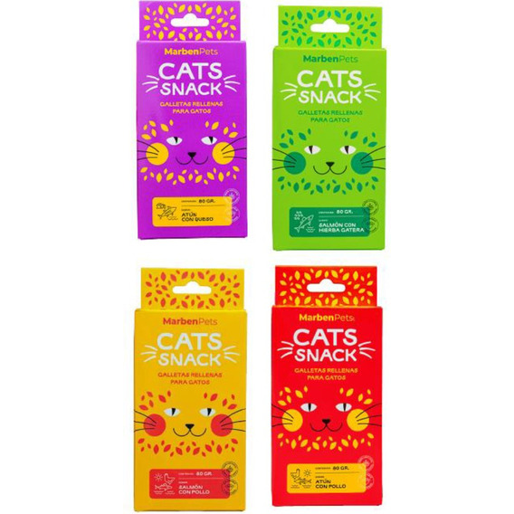 Snack Gatos - Cats Snack Rellenas