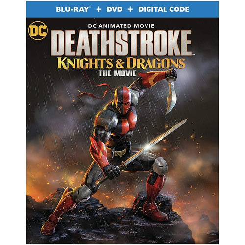 Deathstroke Knights & Dragons Dc Pelicula Blu-ray + Dvd