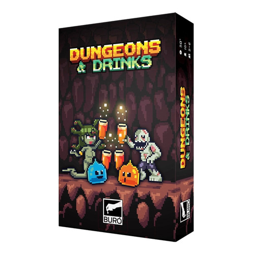 Dungeon & Drinks Juego De Mesa Familiar Previas Cartas Bureau