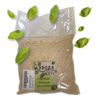 Quinoa Quinua Branca Em Grãos 1 Kg Pura Natural Madoxx Nuts