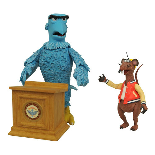 Diamond Select Toys The Muppets: Sam The Eagle & Rizzo The