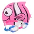 Pez rosado gafa aleatoria (estuche)