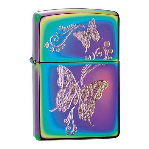 Encendedor Zippo Spectrum Diseño Mariposa