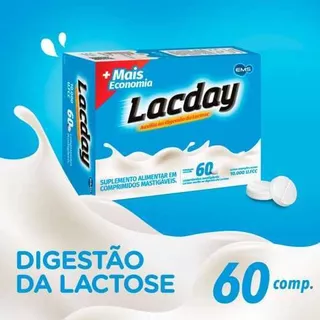 Lacday 60comprimidos Mastigavel
