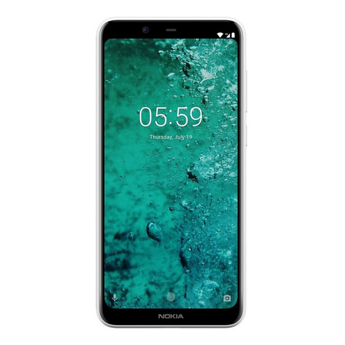 Nokia 5.1 Plus Dual SIM 32 GB  blanco brillante 3 GB RAM