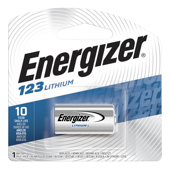 Pila Bateria 123 Litio Energizer