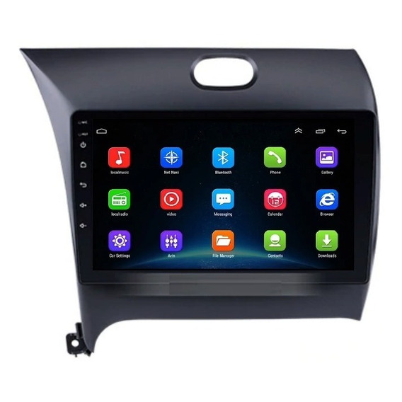 Radio Carro Android Kia Cerato Pro Wifi Gps 2013 2019 + Cam