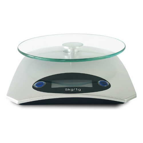 Pesa Digital De Cocina Max. 5 Kg. /03-dm0036 Capacidad máxima 5 kg Color Blanco