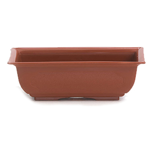 Maceta Plastico Ta Plastic Bonsai Rectangular N15 Color Terracota