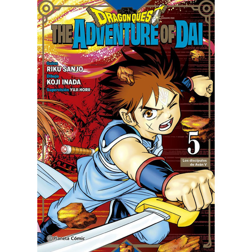 Dragon Quest The Adventure Of Dai Nãâº 05/25, De Inada, Koji. Editorial Planeta Cómic, Tapa Blanda En Español