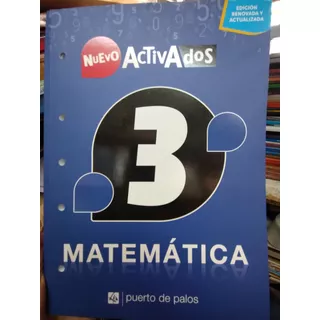 Matematica Activados 3 Edic Renovada Puerto De Palos Nuevo!