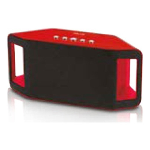 Parlante Portable Con Bt /usb/fm/sd/ 03-dbs110r Color Rojo