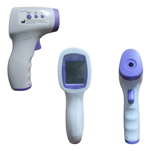 Termómetro digital infrarrojo para pistola de prueba que mide la fiebre
