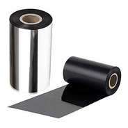 Ribbon Impresora Termica De Etiquetas 110x300 Cera Negro 