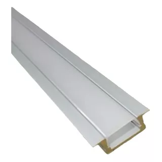 Perfil Cinta Led Empotrar Aluminio 3 Metro Iluminacion