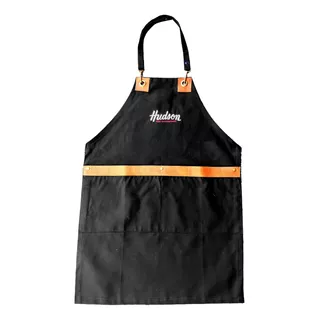 Delantal Hudson Gabardina Cocina Parrilla Gastronomia Bz3