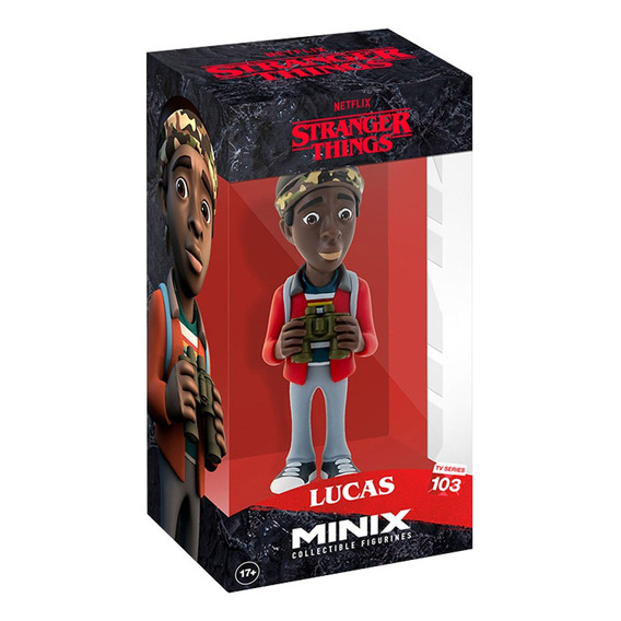 Minix Figura Lucas Stanger Things 14415 Coleccion Edu