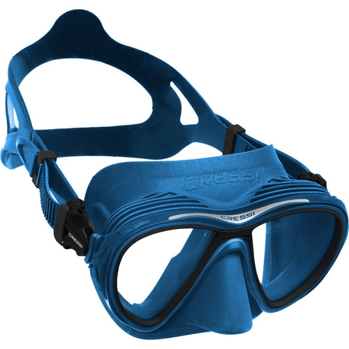 Visor Máscara Cressi Quantum Antiempañante Para Buceo Color Nery