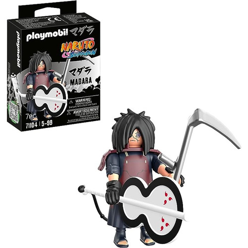 Figura Armable Playmobil Naruto Madara 7 Piezas 3+