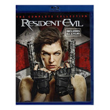 Resident Evil Coleccion Completa 6 Peliculas Boxset Blu-ray