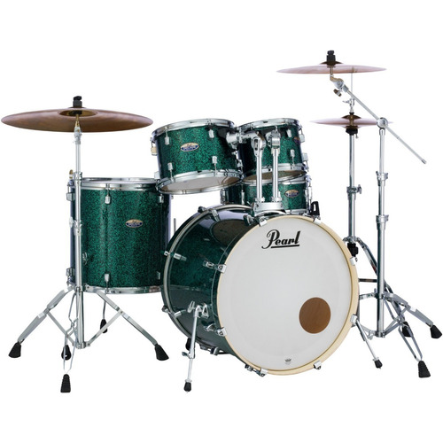 Batería Pearl Decade Maple Dmpr905 De 5 Cuerpos Bombo 20'' Color Ocean Galaxy Flake