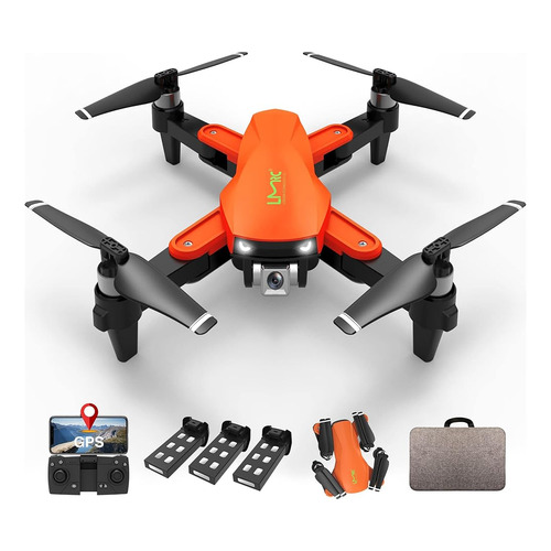 Gps Drone Con Cámara Para Adultos 4k Uhd, Motor Sin Escobill