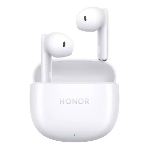  Audífonos Honor Earbuds X6 Color Blanco Cancelación D Ruido