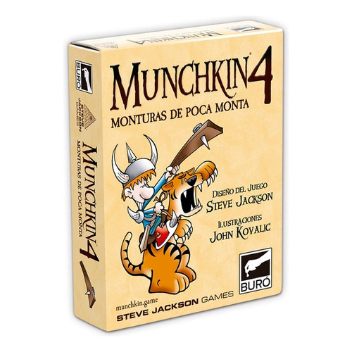 Munchkin 4 - Monturas De Poca Monta - Bureau De Juegos