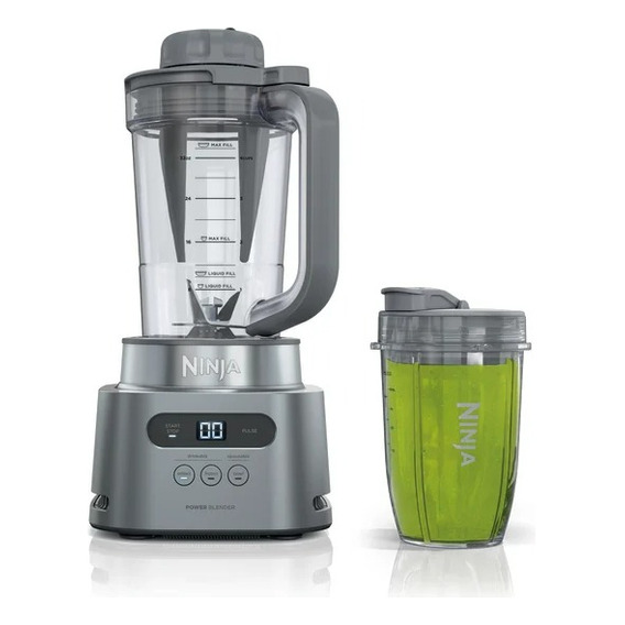 Licuadora Ninja Twisti High-speed Blender Ss150 34oz Plata 