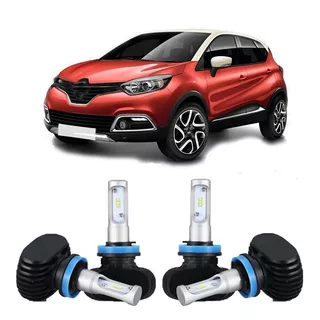 Kit Farol Leds 9200lm Renault Captur 2018 A 2019 Alto/baixo