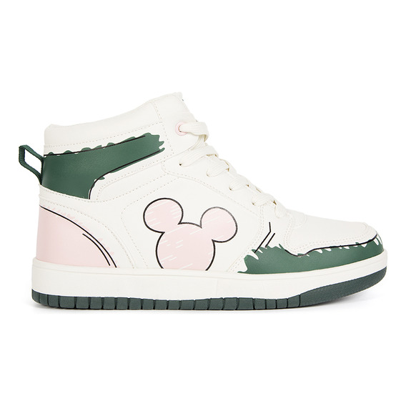 Zapatillas Urbanas De Mickey Disney Para Mujer Pu