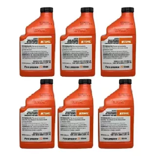 Aditivo Aceite Motor Stihl Hp 2 Tiempos 400ml C/u (6 Pack)