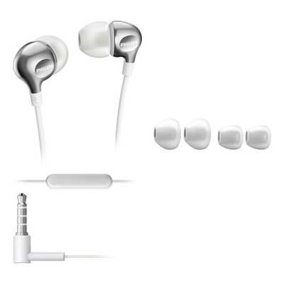 Auriculares In-ear Philips She3705 Blanco