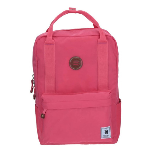 Mochila Juvenil Porta Laptop Porta Tablet 1818 Chenson Color Coral