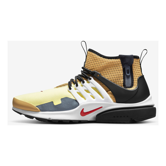 Zapatillas Para Hombre Nike Air Presto Mid Utility Amarillo