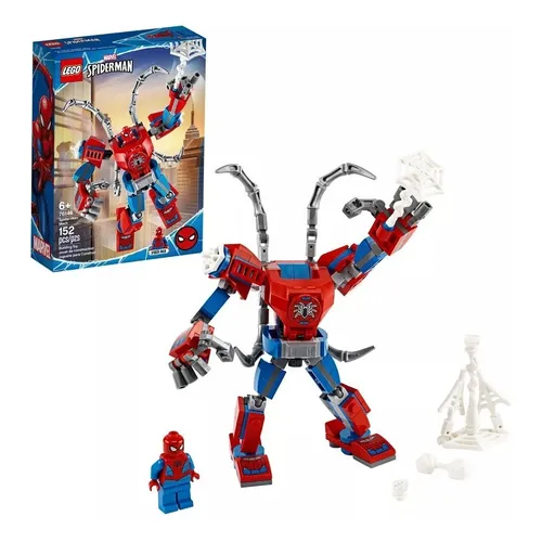 Lego armadura robotica spiderman sales