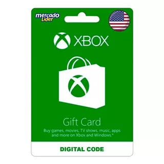 Tarjeta Xbox Live Microsoft Gift Card Entrega Inmediata   