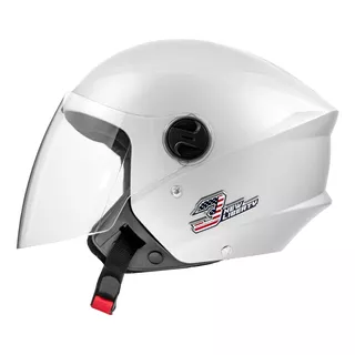 Capacete Aberto New Liberty Three Elite Viseira Cristal