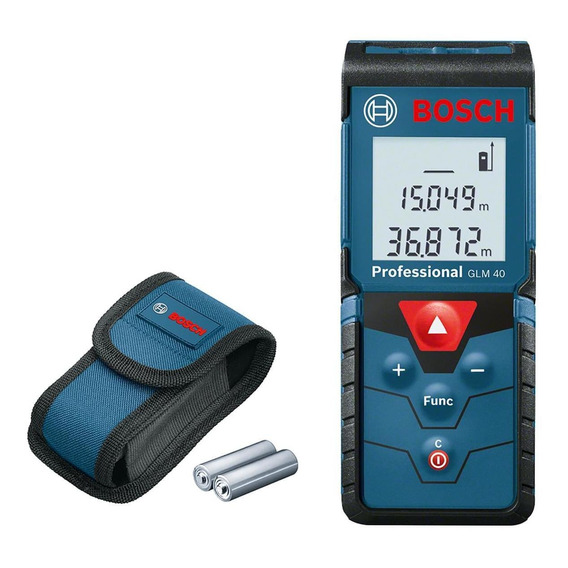 Medidor De Distancia Laser 40 Metros Bosch Glm 40