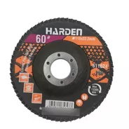  Discos Flap #60 115×22.2mm Harden