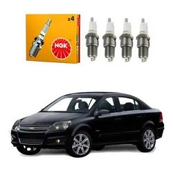  Jogo Velas Ngk Vectra 2.0 8v 2005 A 2011
